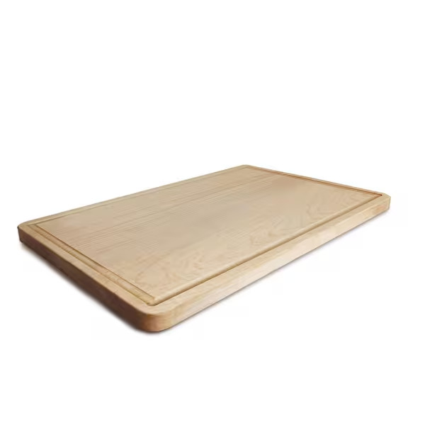 Maple Cutting Board Wood Reversible Juice Groove American Hardwood Durable 18x12 gallery
