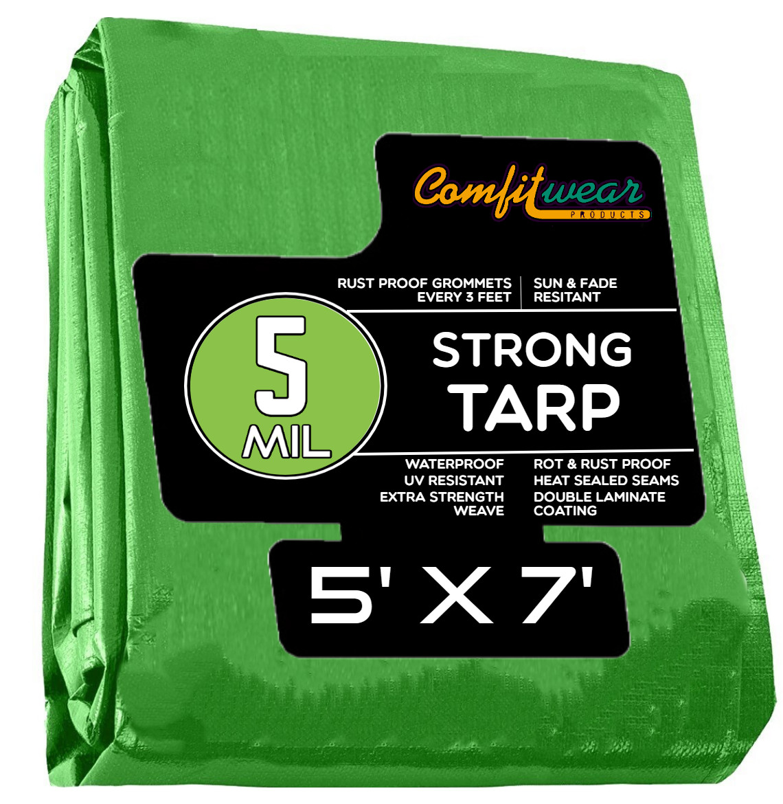 Standard Poly Tarp Reinforced Edge Grommet Multi-Purpose, Pool Cover Boat Tarps gallery