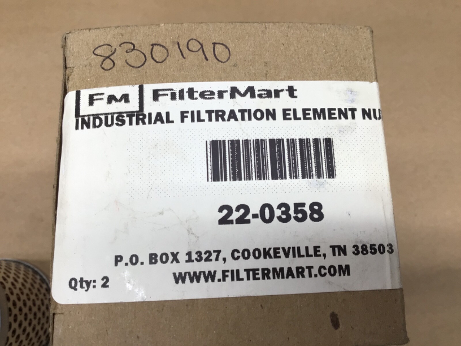 FilterMart 22-0358 Industrial Filteration Element #4082K12IAC gallery