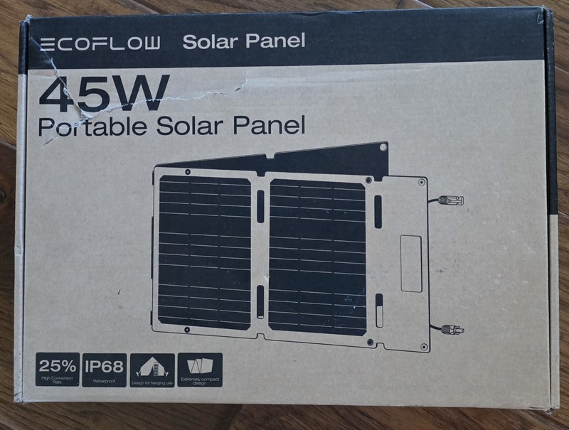 EcoFlow Type-C 45W Portable Solar Panel Foldable Power Bank Station USB XT60i ** gallery