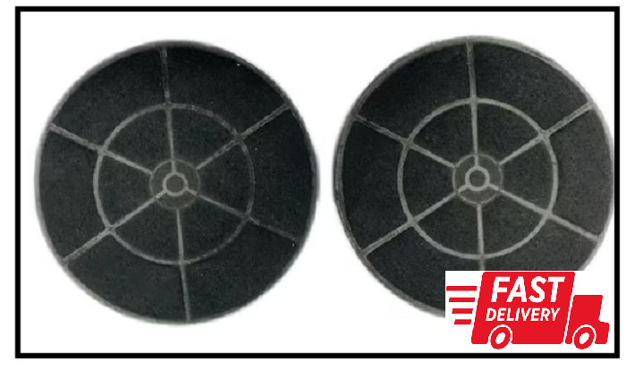 Charcoal Filter for 500 CFM under Cabinet and Glass Kitchen Range Hood (2-Pack) gallery