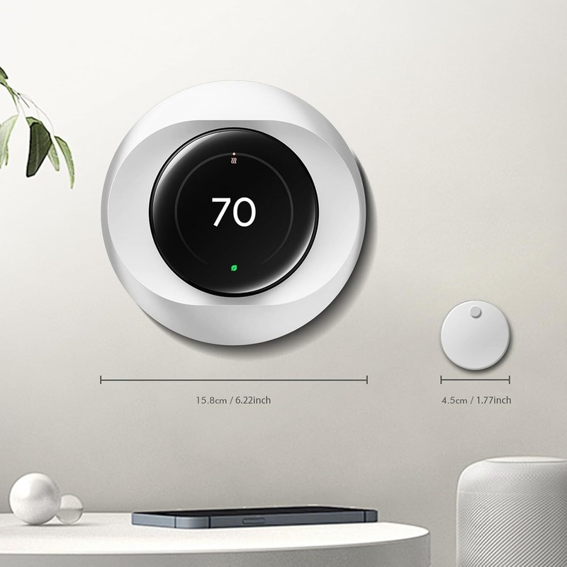 Wall Plate Cover for Google Nest Learning Thermostat 4th Gen Practical Trim Kit gallery