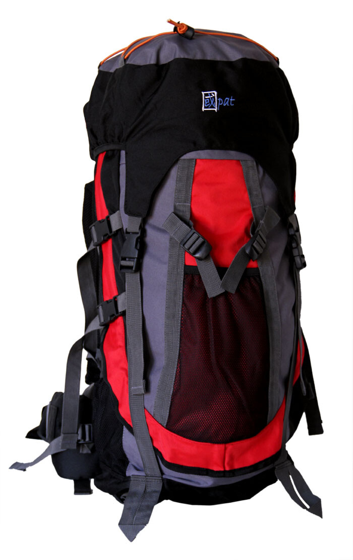 NEW – HIKING BACKPACK – 55 LITRE – Red