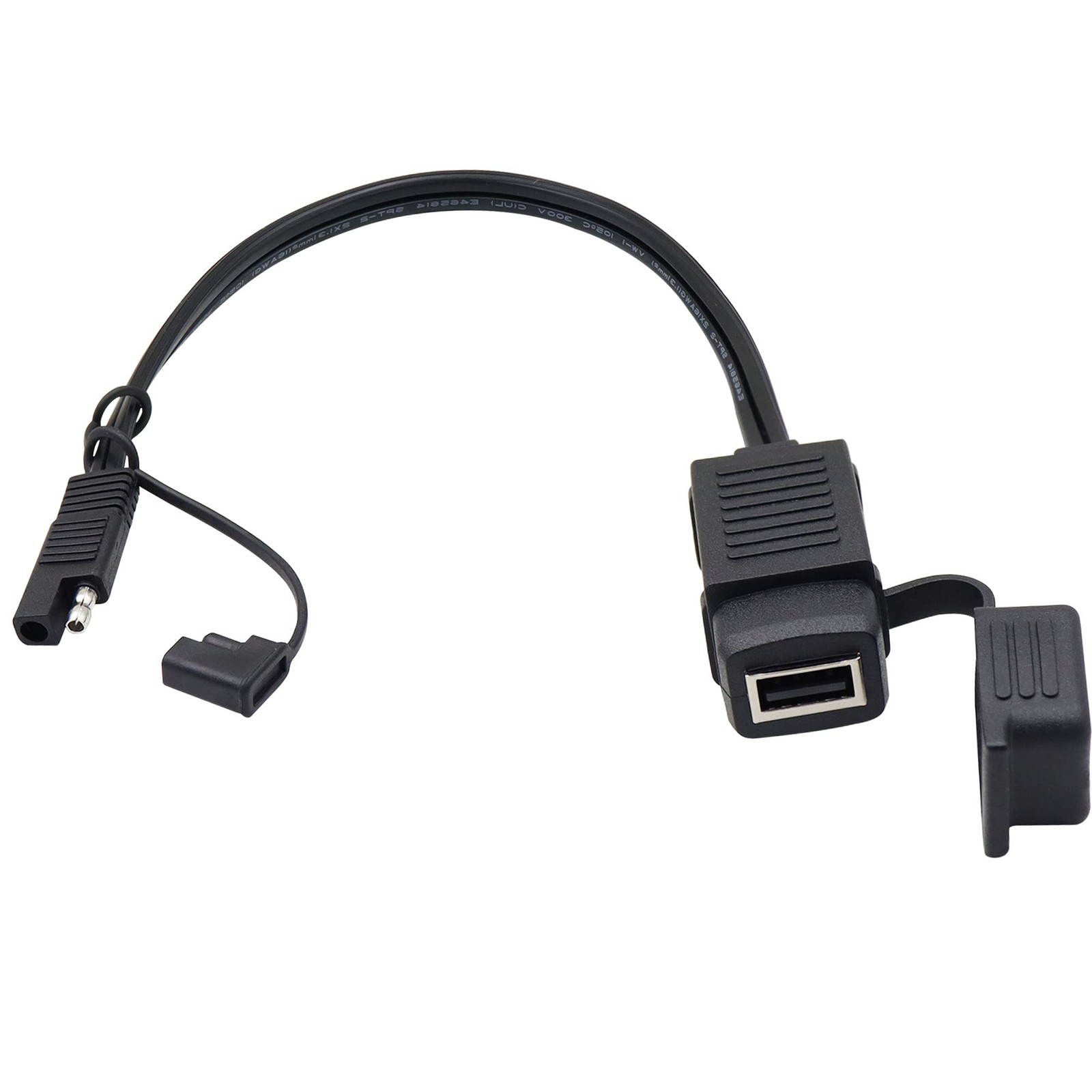 Sae Quick Connector To Usb Adapter Motorcycle Cable 5v 2.1a Usb Port Power Socke gallery