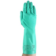 Nitrile Work Gloves, Size Large – Chemical Resistant FDA Approved