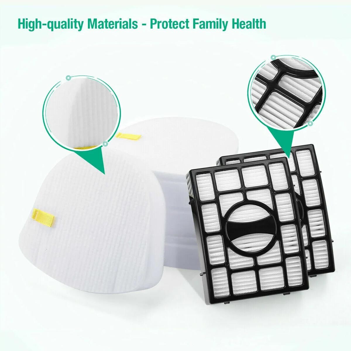 Filter Replacement for Shark ZU560 ZU561 ZU562 ZU572 UV650 UV725 ZU660 CU530 gallery