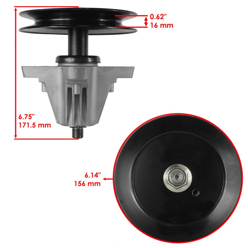 2 Spindle Assembly for MTD 918-04822B 918-04950 918-04889 618-04822 918-04822 gallery