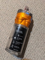 Dyson DC24 Multi Floor Vacuum Orange Cyclone Canister Dirt Dust Bin FREE SHIP