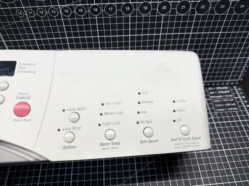 Whirlpool Washer Control Panel & Board (SEE PICS) P#8182610 8182273 gallery