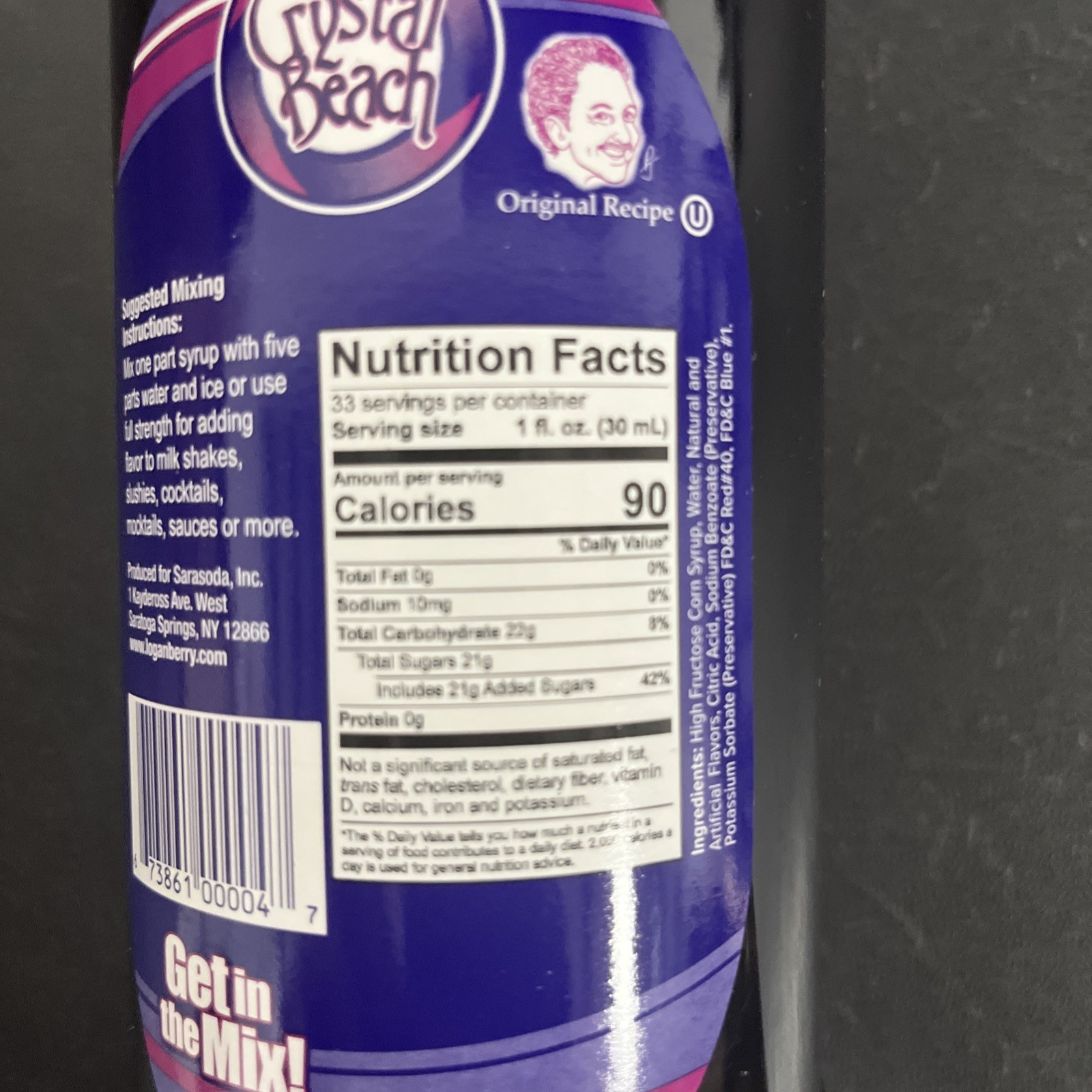 Crystal Beach Loganberry Syrup gallery