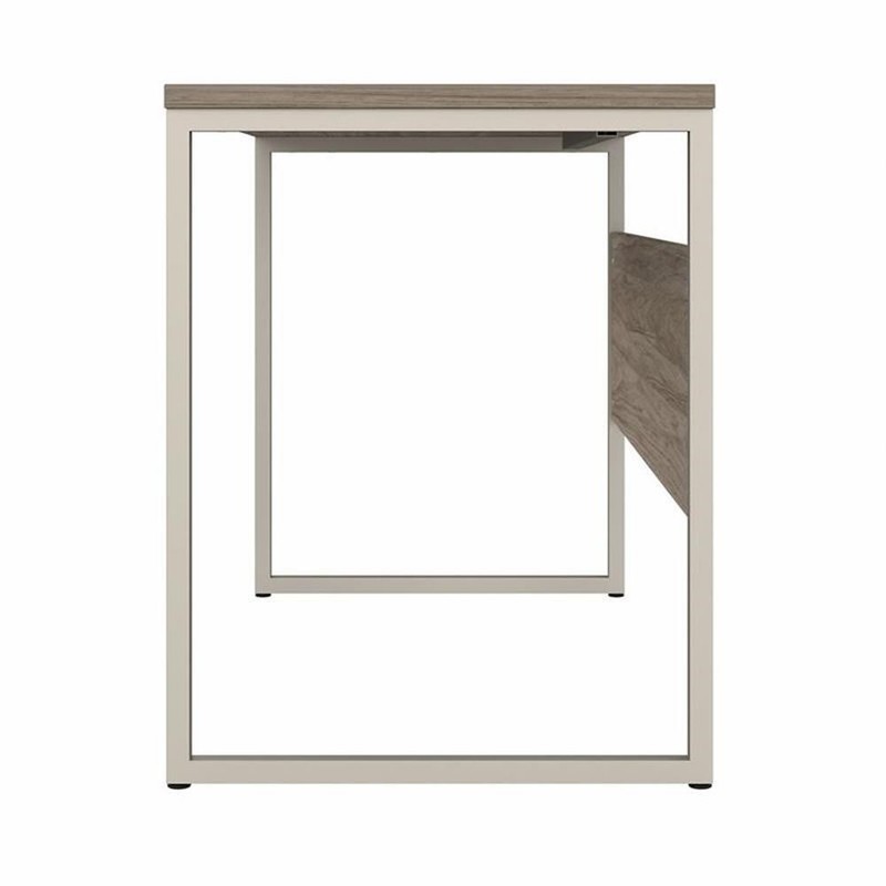 Pemberly Row 48W x 24D Computer Table Desk in Modern Hickory - Engineered Wood gallery