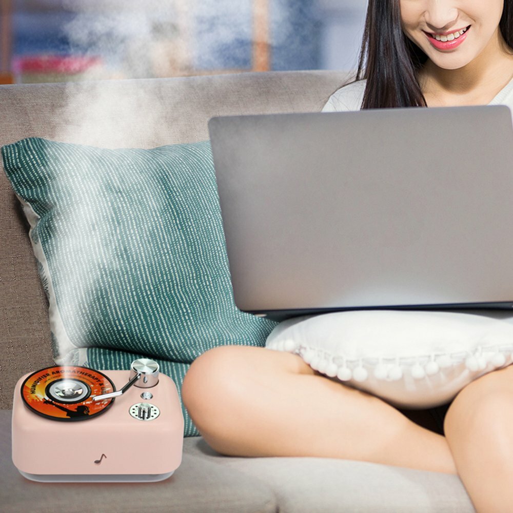 Portable Mini Humidifier Car Home USB LED Lamp Aroma Nano Diffuser Mist Purifier gallery