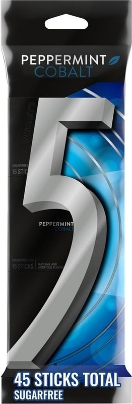 3 Pack Bulk Peppermint Cobalt Sugar Free Gum - 45 Count for All-Day Refreshment gallery