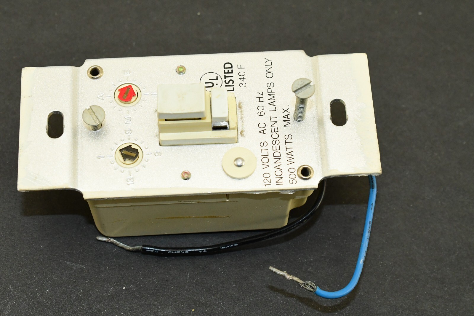 BSR X10 Remote Wall Light Switch Model No. X10-014711 120 Volts AC 60Hz USA gallery