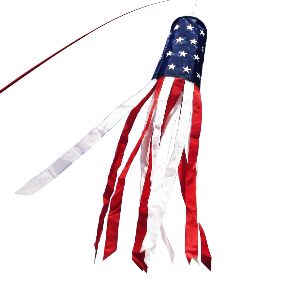 Anley American US Flag Windsock - Stars & Stripes USA Patriotic Decorations gallery