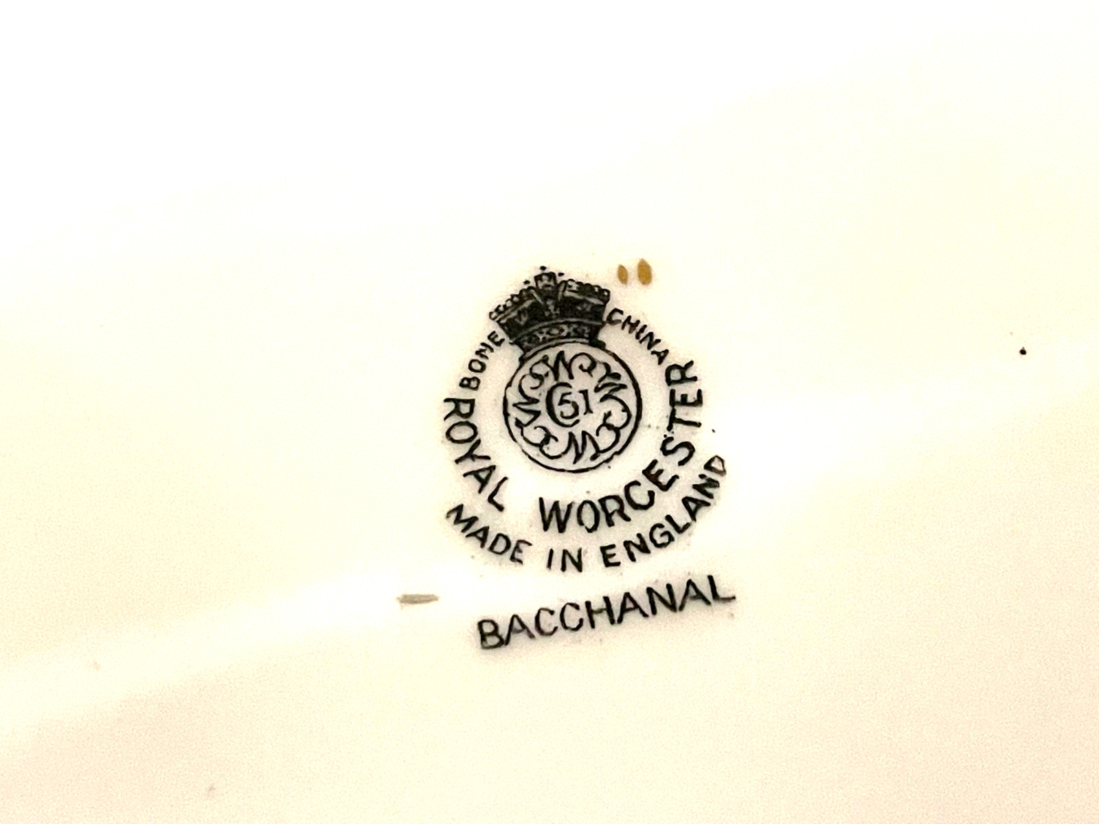 Royal Worcester Bacchanal (20 Piece Set) 4 Place Settings Plates Cups & Saucers gallery