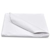 Solid White, Flat Bed Sheets, 1-Piece, 200 Thread Count Poly-Cotton Blend, gallery