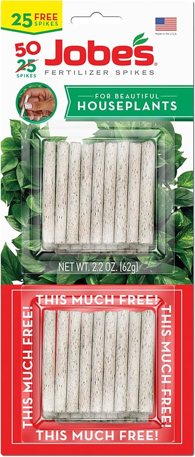 50 Count Indoor Plant Fertilizer Spikes - Easy Care for Vibrant Houseplants gallery