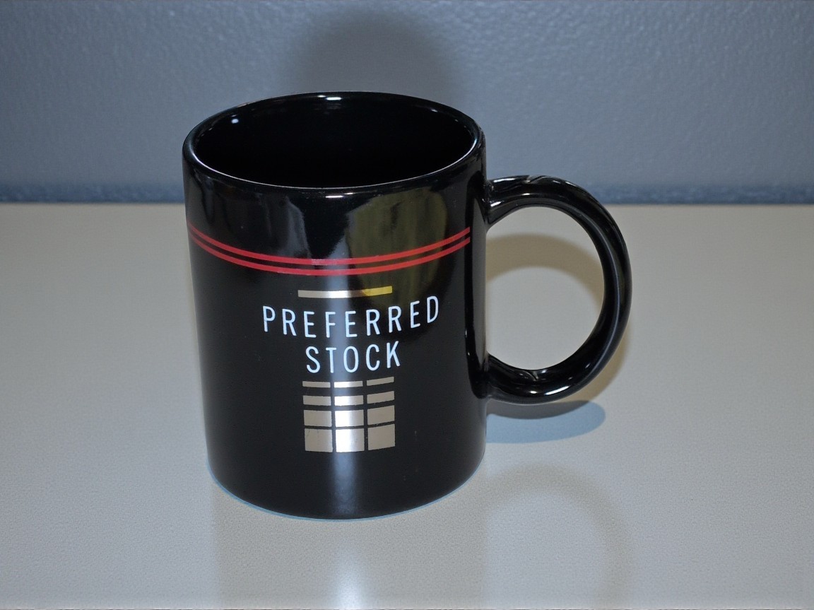 Preferred Stock Cologne Black Coffee Mug Vintage 8 oz Advertisement Promo gallery