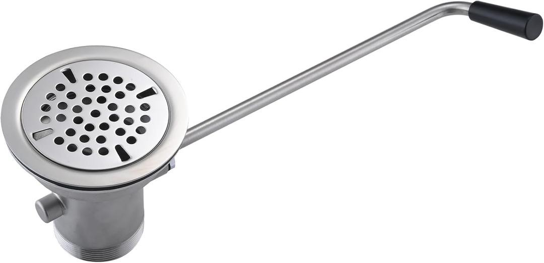 DEMIINUS 3 1/2 Inch Sink Drain Assembly Kit, Commercial Sink Drain with Twist gallery
