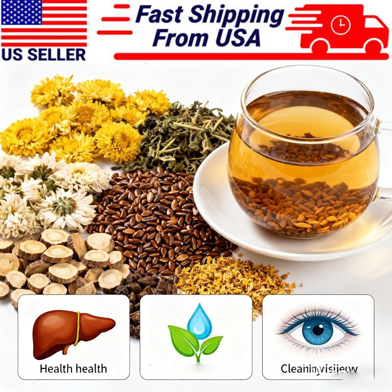 Dandelion Wolfberry Tea - Liver & Kidney Detox Herbal Tea gallery