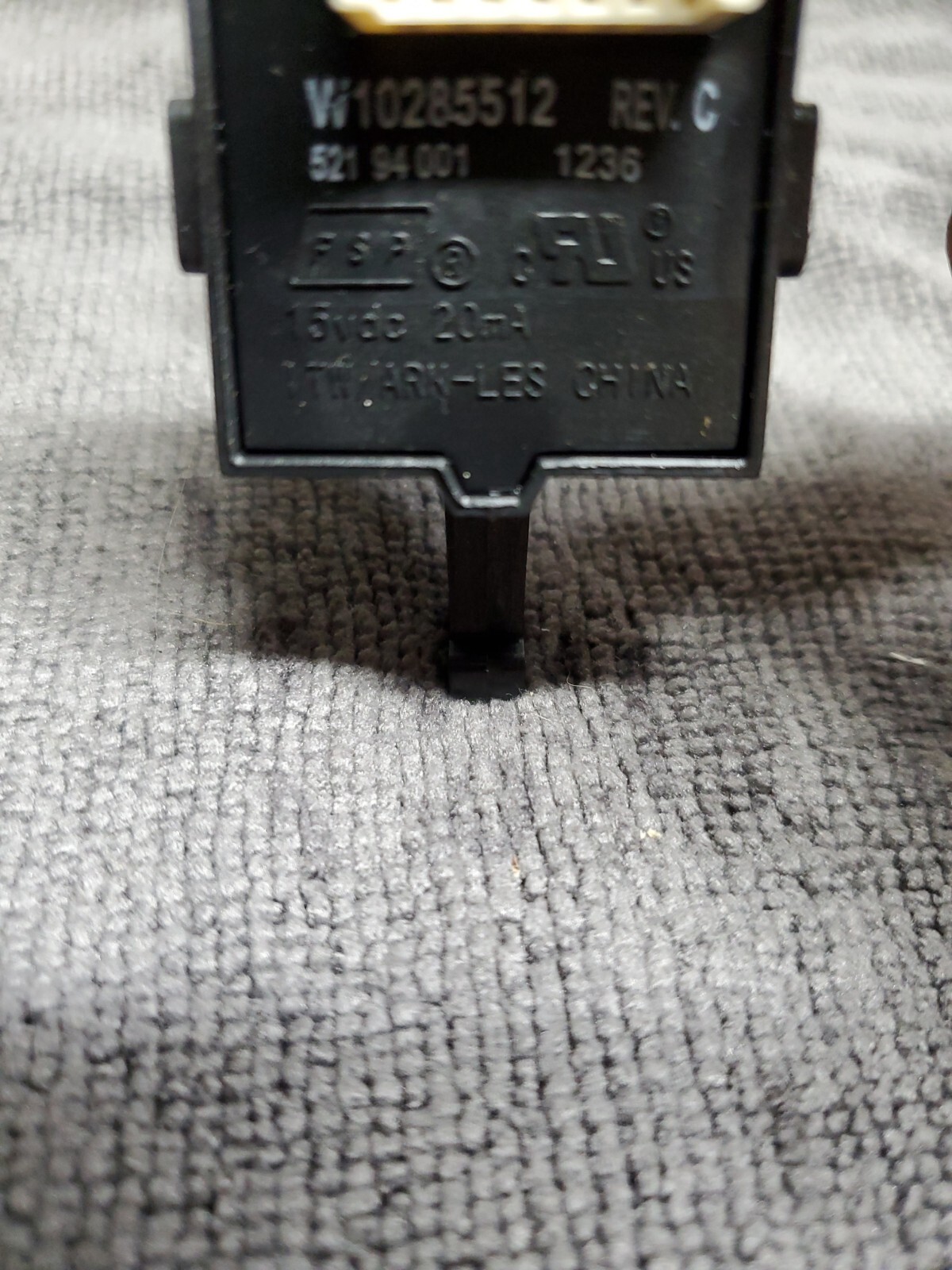 MAYTAG WASHER SWITCH & NOB # W10285512 ☆☆☆☆☆ Free Shipping gallery
