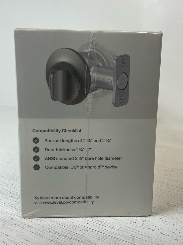 Level Touch, BT Deadbolt Smart Lock, Works w/ Ring & Alexa, C-L12U -Satin Nickel gallery