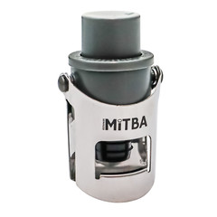 Mitba Kitchenware Champagne Stopper Gray
