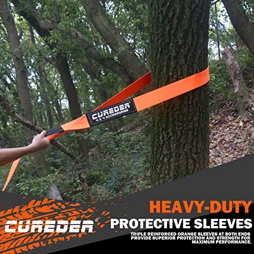 - 3'' x 30ft Recovery Strap,Lab Tested 35,121 lb Break 3"x30ft Tow Strap gallery