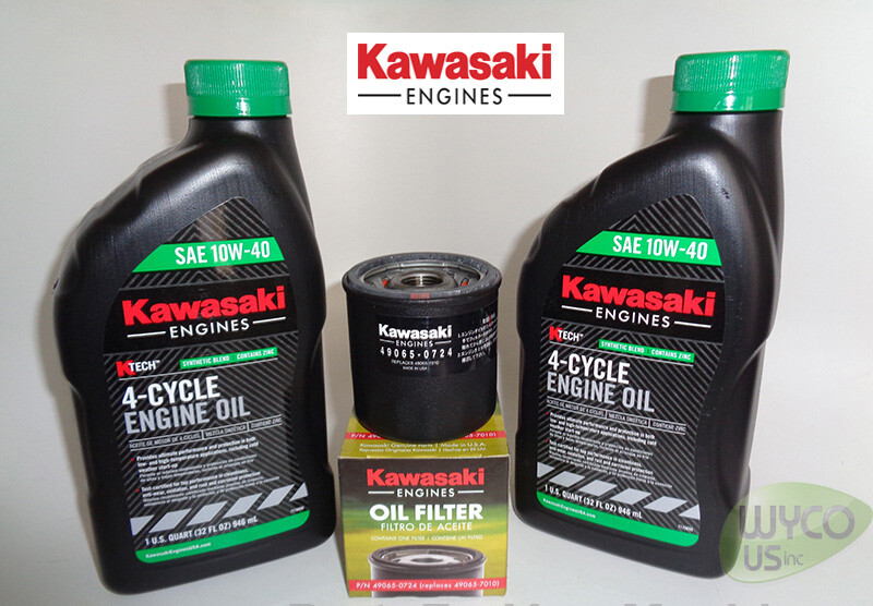 OEM KAWASAKI ENGINE OIL CHANGE KIT, REPL FOR BAD BOY 063-8017-00, 063-2090-00 gallery