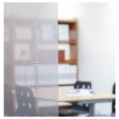 BDF 4SID Decorative Window Film Silver Drip