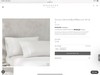 Kassatex Italy NWT 2pc Standard Cases 100% Cotton Sateen White VICENZA gallery