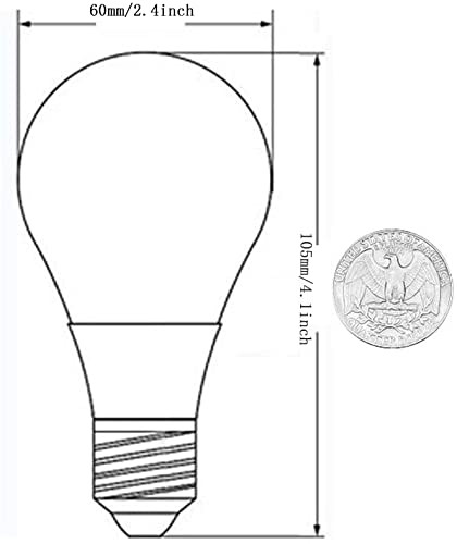 KONPWAY 12V Low Voltage LED Light Bulbs - Daylight 7W 2-Pack, gallery