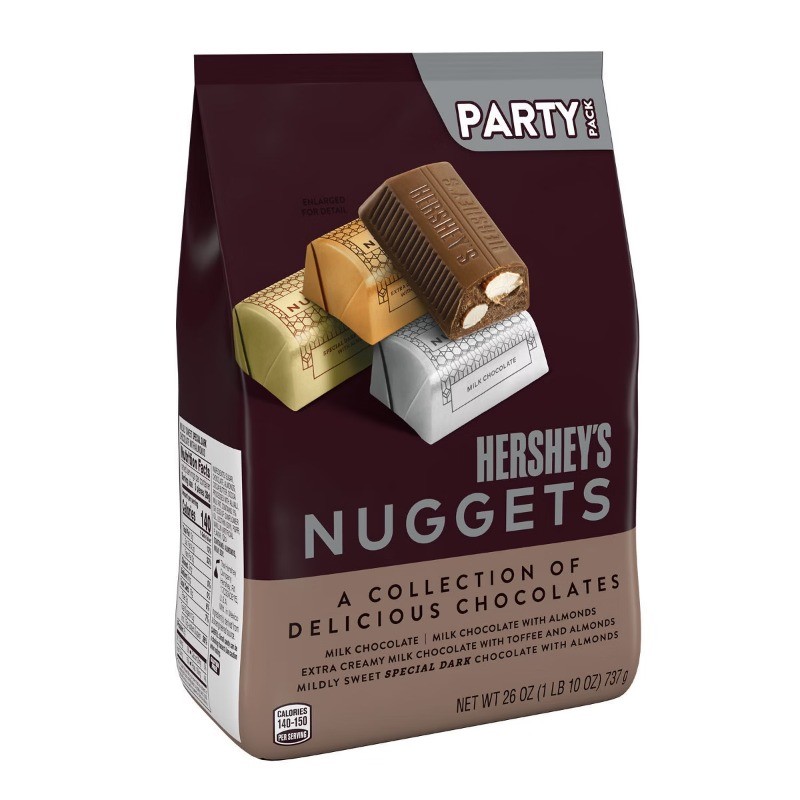 HERSHEY'S Nuggets Assorted Chocolate Candy - 26oz gallery