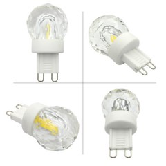 G9 LED Light bulb K9 Crystal Lamp 3W COB 1505 Crystal Glass Light 110V/220V #Y