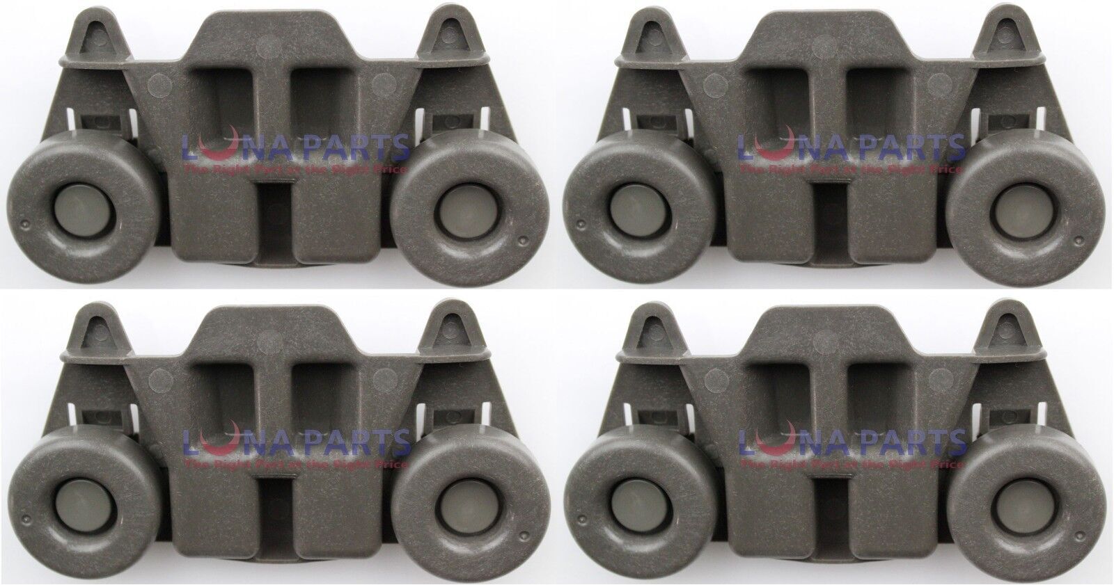WDT970SAHB0 Whirlpool Dishwasher Lower Dishrack Rollers (4 Pack) gallery