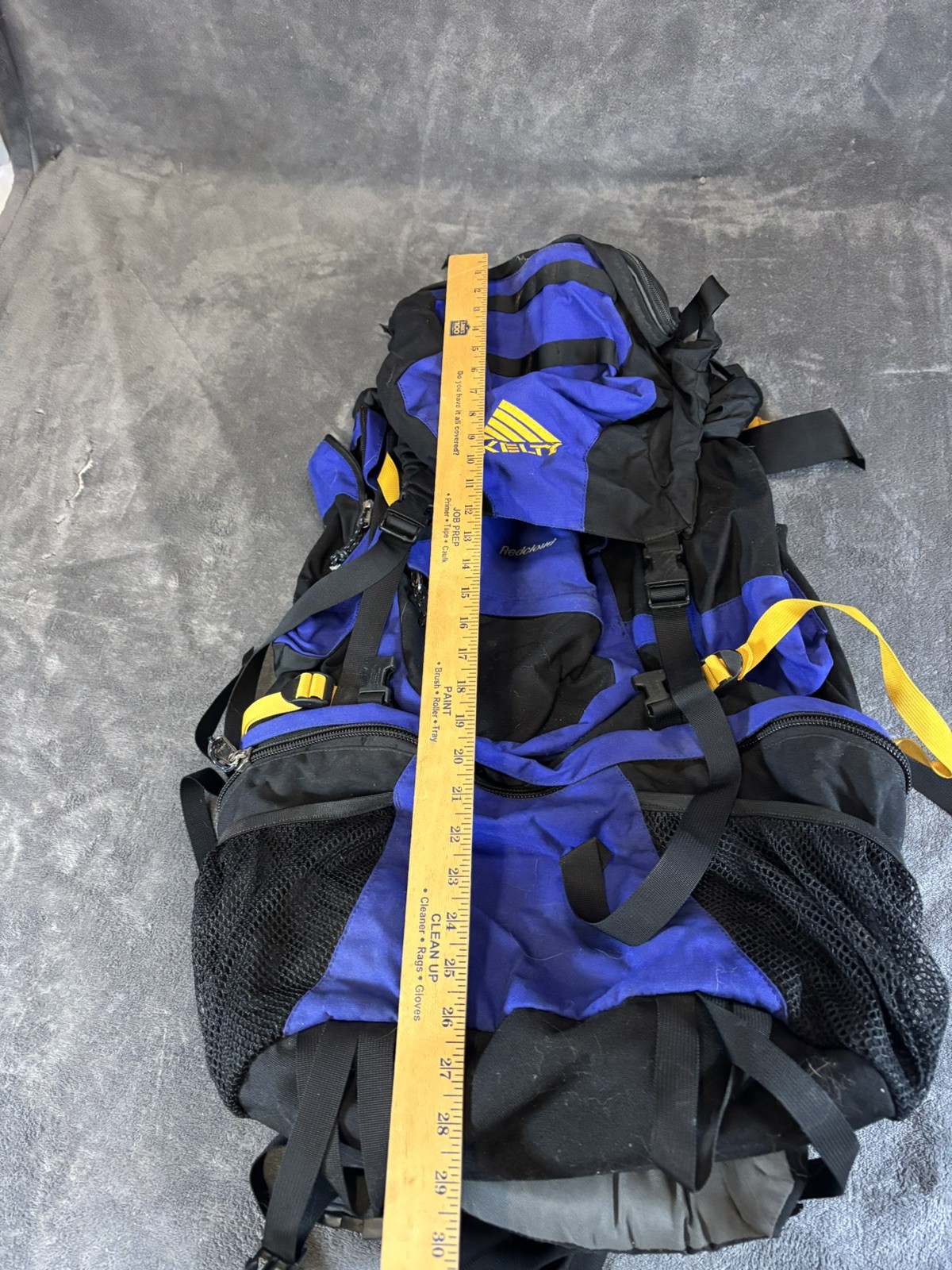 Kelty Backpack Redcloud Hiking Internal Frame 8+ Pockets Lid Pack XL Long 3