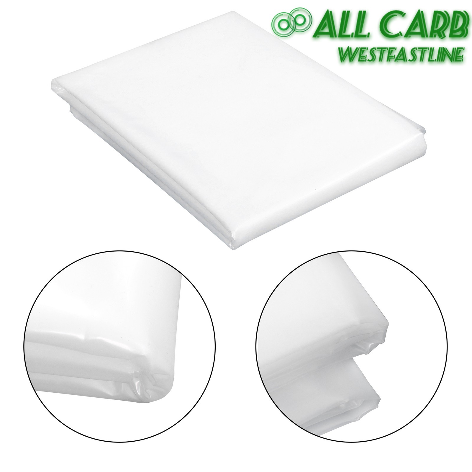 Greenhouse Plastic Sheeting 6Mil Polyethylene Film UV Resistant 10-25ft Widths gallery