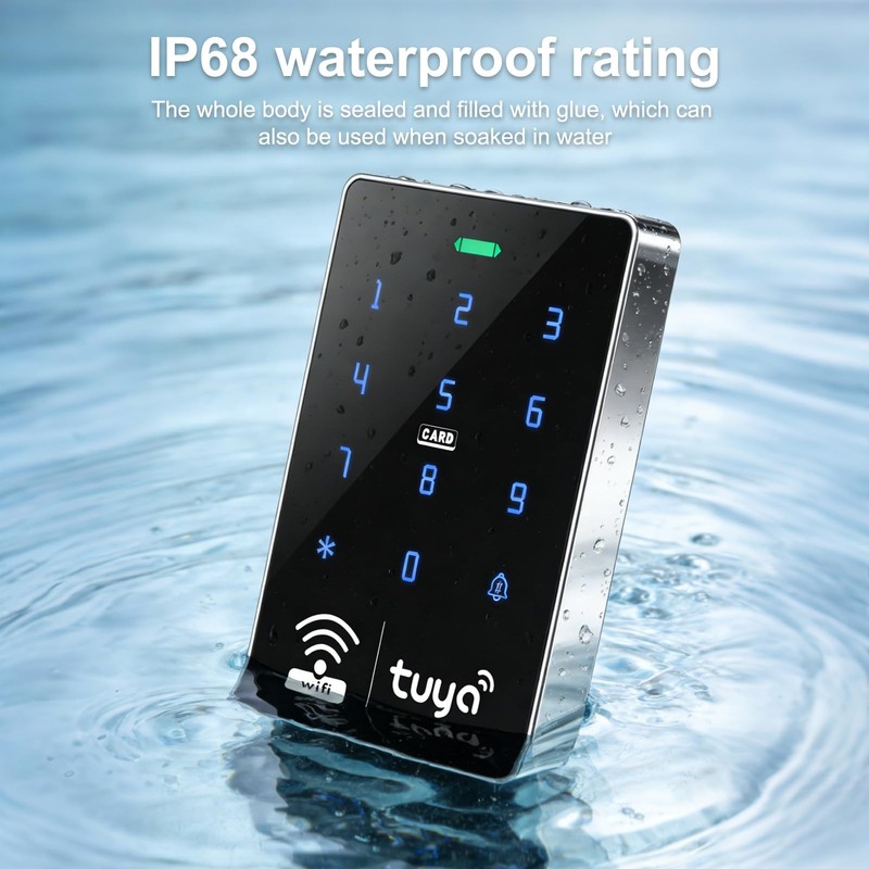 XYBkey WiFi TUYA Complete Security Access System Kit with Waterproof White gallery