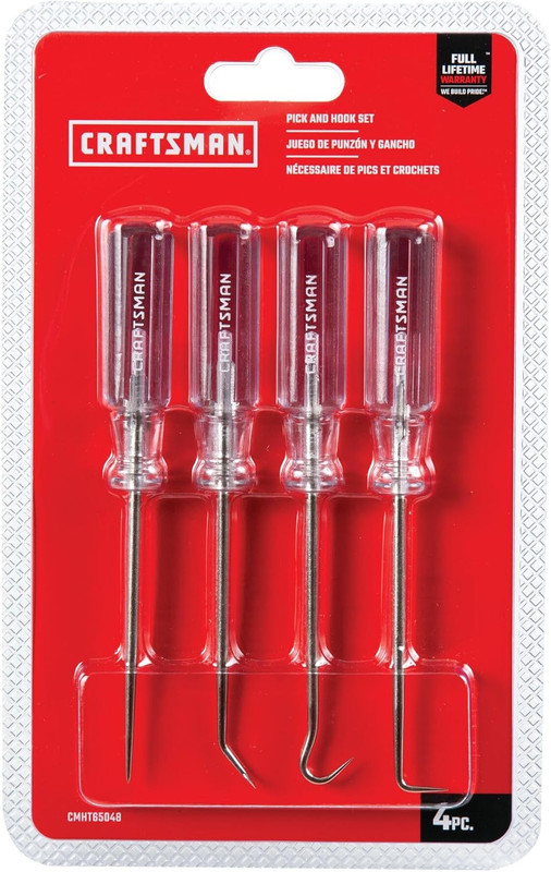 Screwdriver Set, Pick & Hook, Acetate Handle, 4 Piece (CMHT65048) gallery