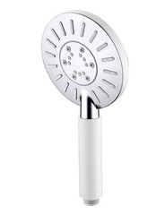 New Handheld Shower Head for replacement-Chrome & White PHS3170-01