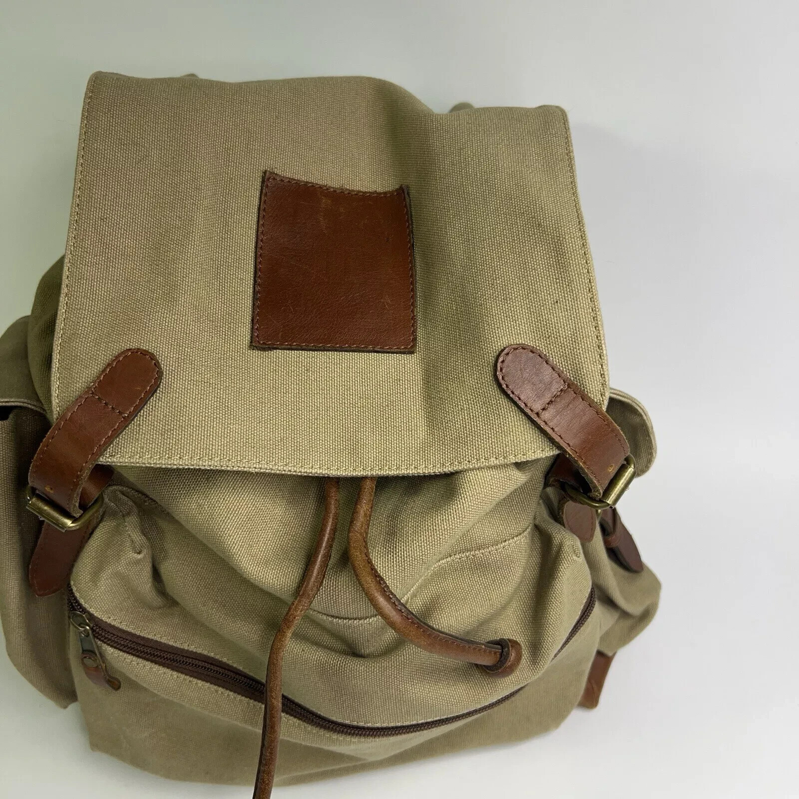Ellington Backpack Canvas And Leather 2