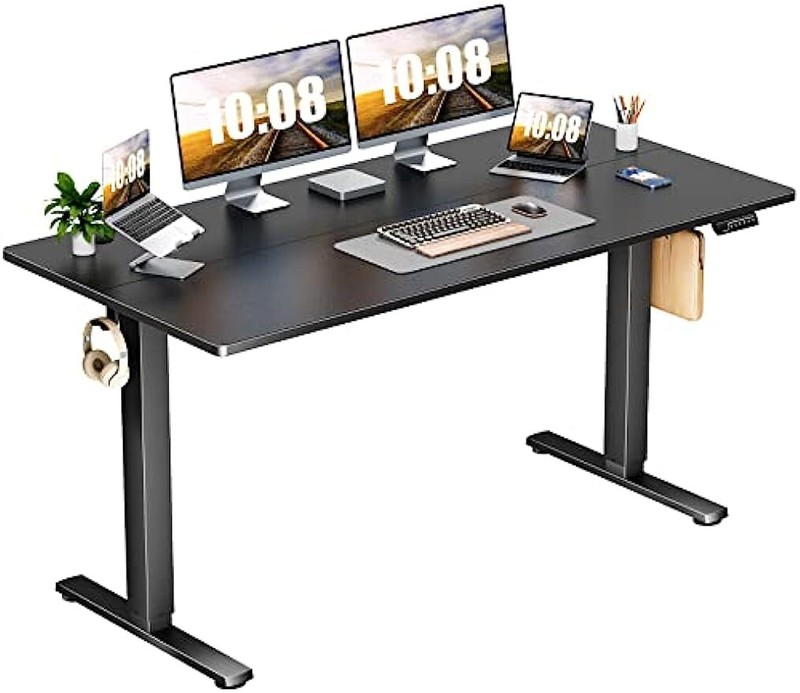 40“ 55" 63” Modern Adjustable Height Electric Standing Desk Home Office Table gallery
