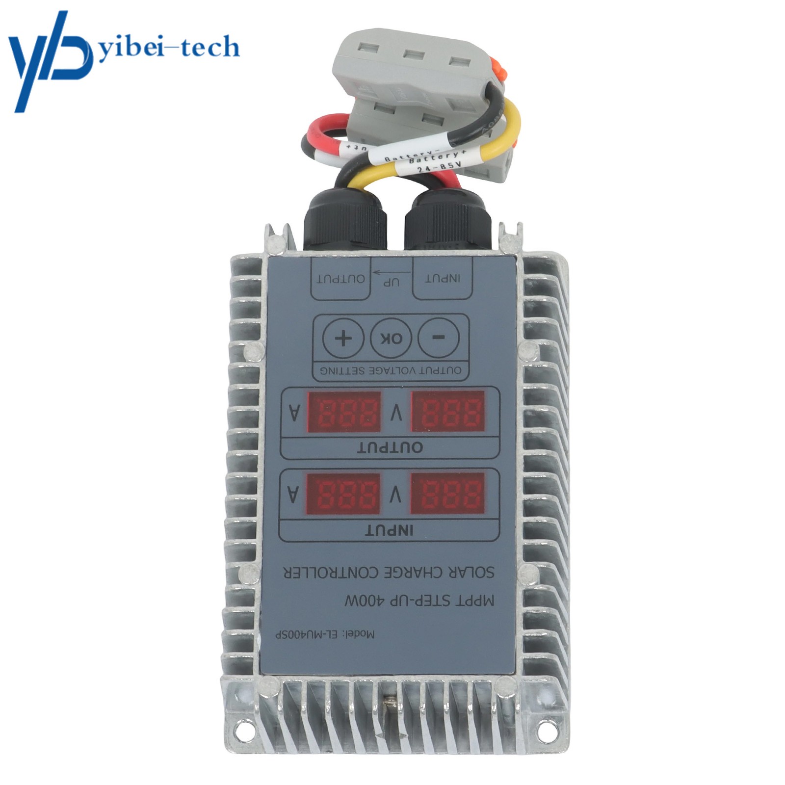 Waterproof Solar Panel Regulator Boost MPPT 24‑85V LED Display Adjustable 400W gallery