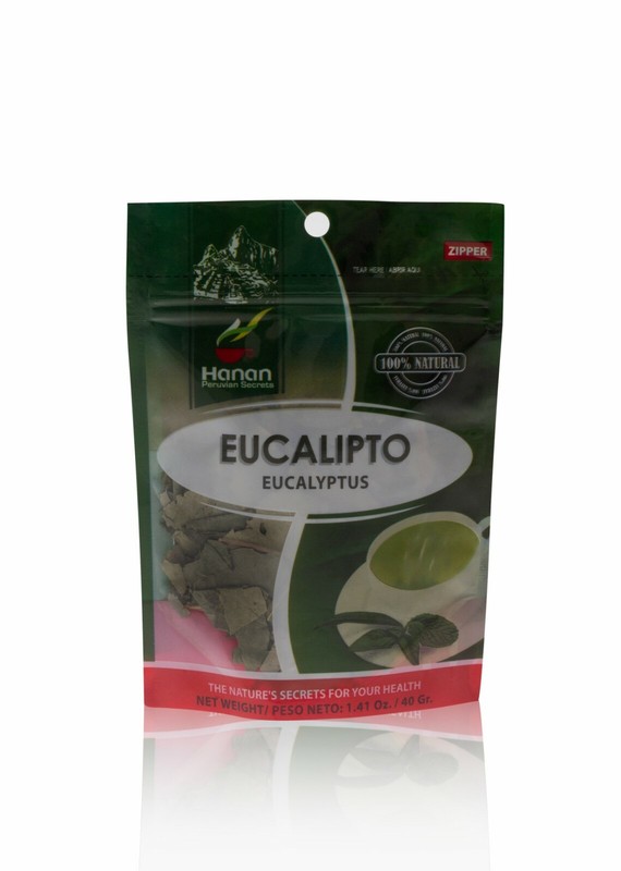 Hanan Peruvian Secrets Eucalyptus Herbal Tea | 100% Natural Eucalyptus Leaves gallery