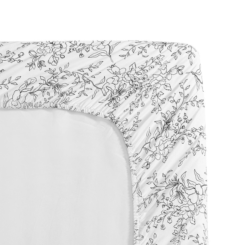 - King Sheets, Cotton Percale Bedding Set, Crisp Cool Ideal Bedding Set Hawl... gallery