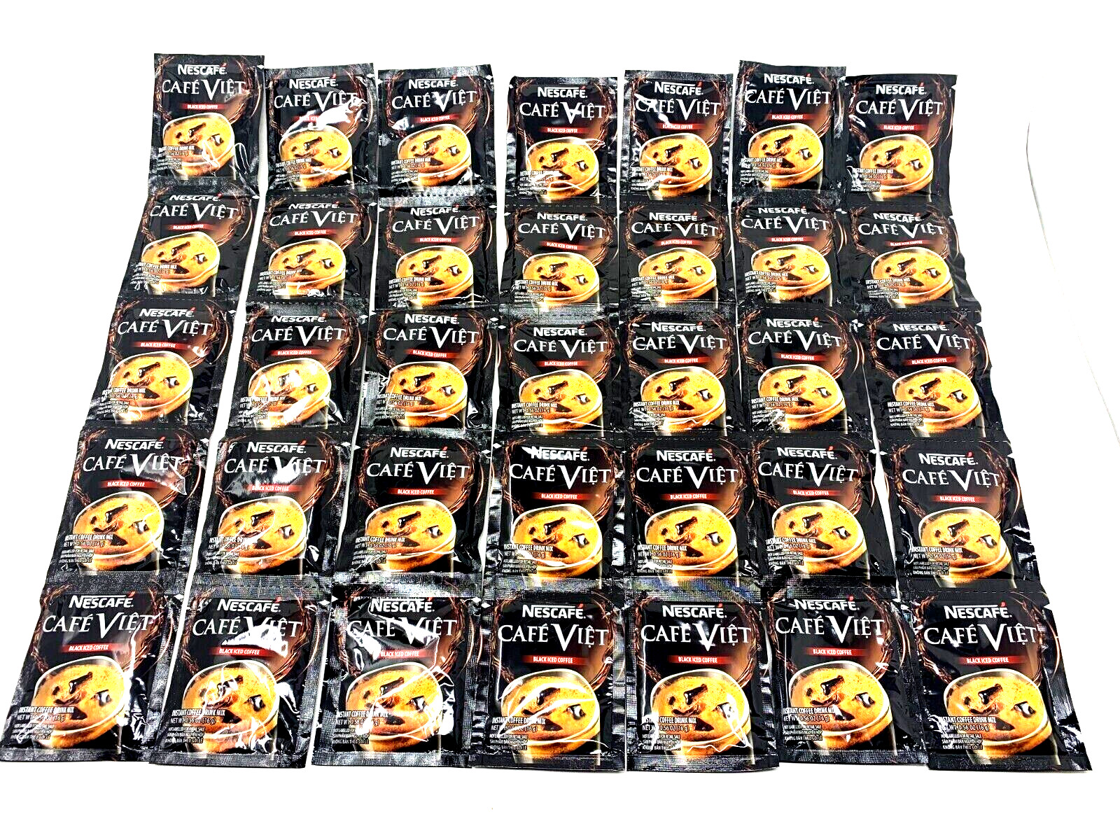 Nescafe Cafe Viet Black Iced Instant Coffee Mix 50 Sachets x 16g gallery
