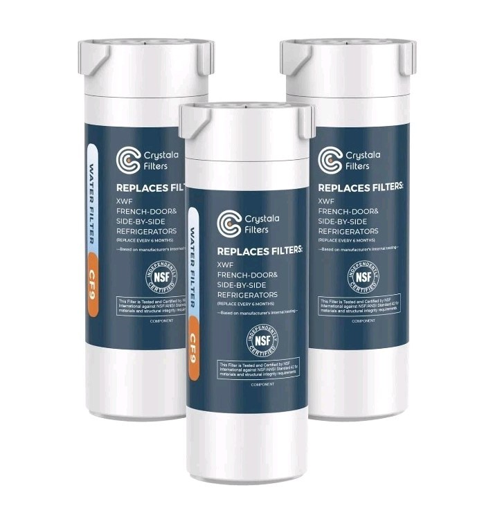 DEAL! Crystala Filters XWF Replacement fGE XWF Refrigerator Water Filter 3 PACK! gallery