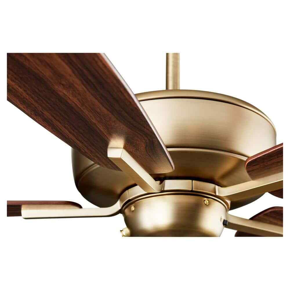 Quorum INTERNATIONAL Breeze 60 in. Indoor Aged Brass Ceiling Fan gallery
