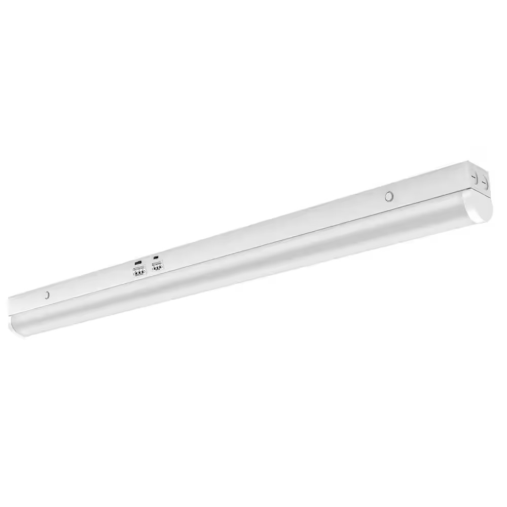 3.38 Ft.White LED Shop Light 45W Power/Cct Adjustable, 5400 Lumen, Ceiling Mount gallery